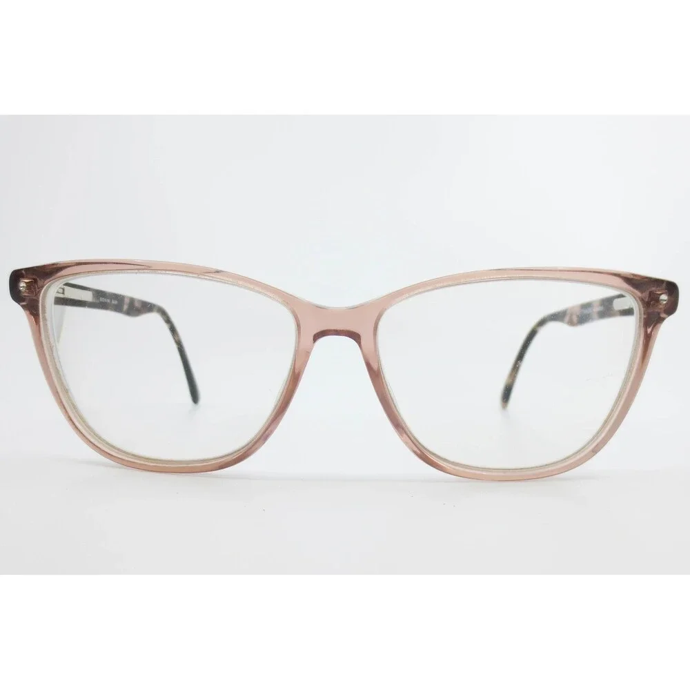 Wittnauer Angelique Cat Eye Eyeglasses Frames Blush Tortoise 53-14-140 40444